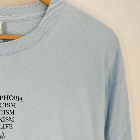 ギルダン GILDAN NO HOMOPHOBIA プリント ロングスリーブTシャツ メンズ import:L