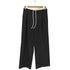 ザラ ZARA WIDE-LEGパンツ ダブルウエストバンド レディース S