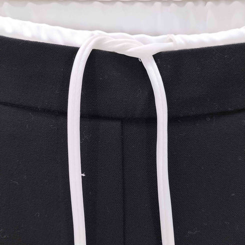 ザラ ZARA WIDE-LEGパンツ ダブルウエストバンド レディース S