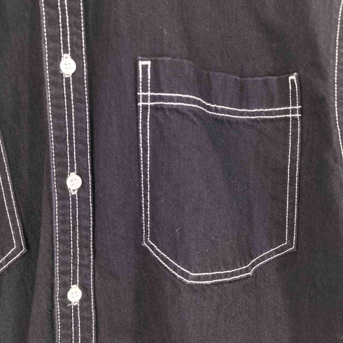 グラフペーパー Graphpaper Denim Regular Collar Shirt メンズ JPN:1