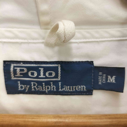 ポロバイラルフローレン Polo by RALPH LAUREN 90S Hooded LS Cotton Shirts メタルボタン メンズ JPN:M