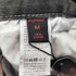 ROMWE ブラックデニム ボンテージパンツ レディース JPN:M