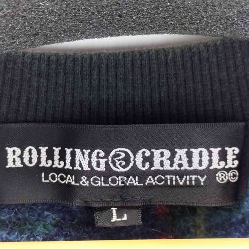 ローリングクレイドル Rolling Cradle FLUFFY CREWNECK メンズ JPN:L