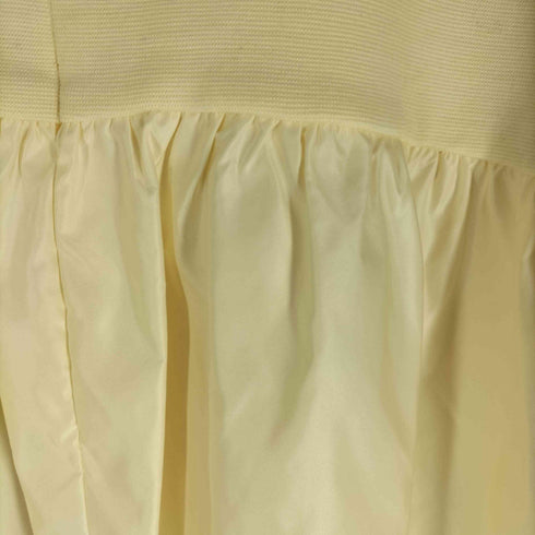 ティアラ Tiara タフタ切替ミラノリブトップス レディース