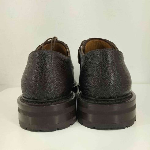 ラルディー二 LARDINI シボ革 Uチップ レザーシューズ メンズ 7