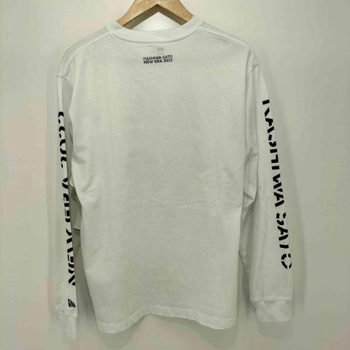 ニューエラ NEW ERA KASHIWA SATO 袖プリント クルーネック Tシャツ メンズ JPN:L