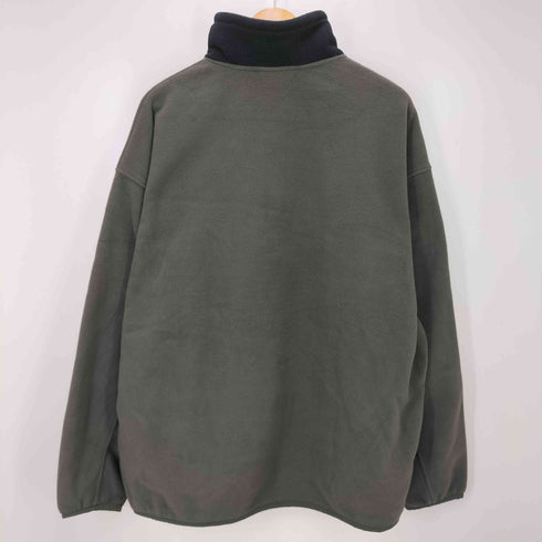 ナイキエーシージー NIKE ACG Polartec Fleece Anorak Jacket Half Zip Olive Green メンズ JPN:XL