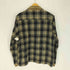 WESC NICK PLAID Fleece Shirt Jacket コーデュロイ 切替 チェック ジップアップ フリース ジャケット メンズ import:L