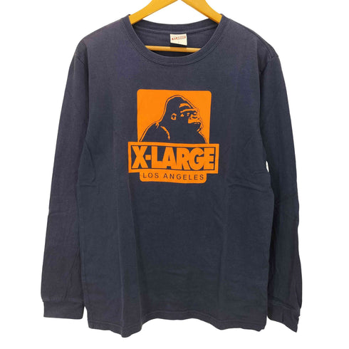 エクストララージ XLARGE フロントロゴクルーネックカットソー メンズ L