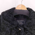 WATT&SHAND SUSAN LYNN エンボス ファー ステンカラーコート レディース