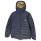 ホリスター Hollister ULTIMATE DOWN COLLECTION ロゴ プリント 裏起毛 フーデッド ダウン ジャケット メンズ import:S