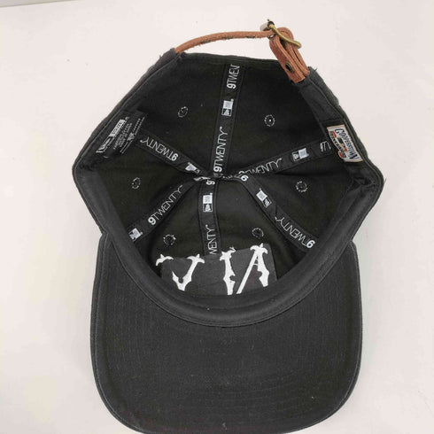 ニューエラ NEW ERA 9TWENTY YOUTH 920 NEYHIG レザーベルト 6パネル 刺繍 ベースボールキャップ メンズ