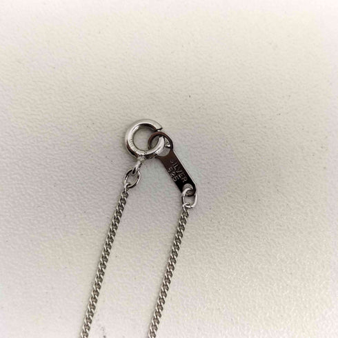 SILVER925刻印 キュービックジルコニア ハート デザイン ペンダント ネックレス レディース