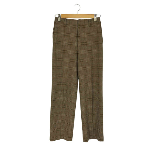 ビューティーアンドユースユナイテッドアローズ BEAUTY & YOUTH UNITED ARROWS BY チェックストレートパンツ レディース JPN:S