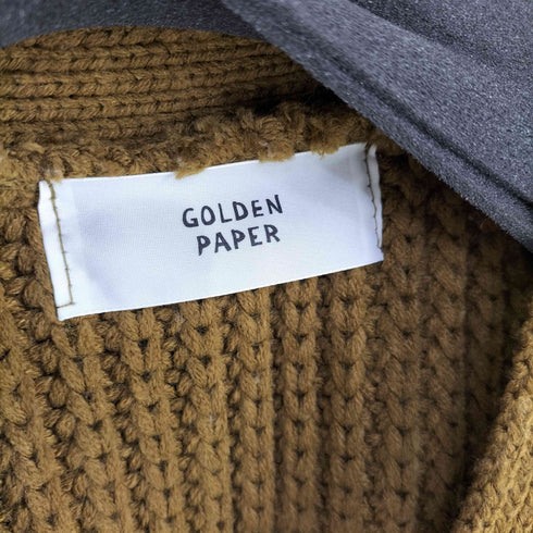GOLDEN PAPER 肉厚 ウールカーディガン レディース