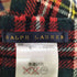 ラルフローレン RALPH LAUREN ポニー刺繍 チェック ウール フリンジ マフラー メンズ