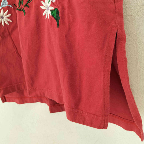 ジュエティ jouetie 花刺繍半袖Tシャツ レディース m