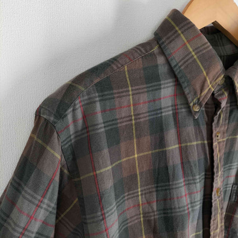 ブルックスブラザーズ BROOKS BROTHERS est.1818 チェック柄ネルシャツ ボタンダウン メンズ import:M