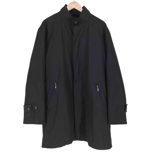 Kmight チェックライナー付き スタンドカラー ジップアップコート メンズ 180/96A