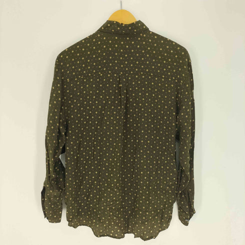 Helene DE MICHEL 総柄 シルク L/S シャツ メンズ import:M