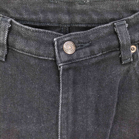 リー Lee メキシコ製 コットンポリ ジップフライ テーパード デニムパンツ メンズ