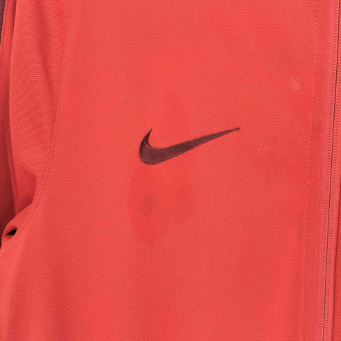 ナイキ NIKE 同色 スウッシュ 刺繍 ジップアップ トラックジャケット ジャージ メンズ import:L