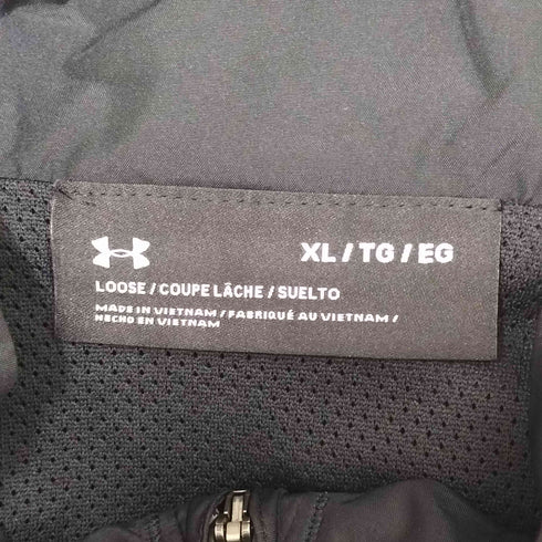 アンダーアーマー UNDER ARMOUR 23SS UA TEAM STORM WOVEN MESH JACKET 撥水加工 メッシュ ジャケット ウインドブレーカー メンズ JPN:XL