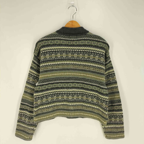 ジェイクルー J.CREW フェアアイル ウール ニットカーディガン レディース import:M
