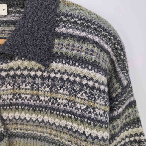 ジェイクルー J.CREW フェアアイル ウール ニットカーディガン レディース import:M