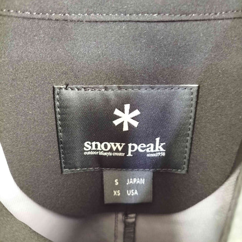スノーピーク Snow Peak 3LAYER SOFT SHELL JKT メンズ JPN:S