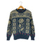ウールリッチ WOOLRICH 80s フローラル モヘヤブレンド ウールニット レディース import:L