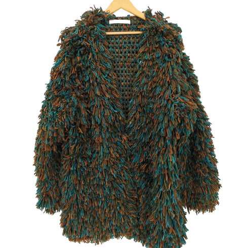 ラインヴァンド LEINWANDE Hand Fringe Knit Coat レディース FREE