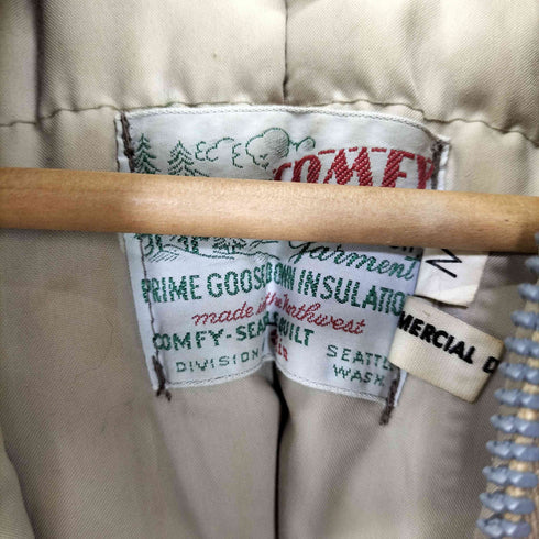 コンフィーアウトドアガーメント COMFY OUTDOOR GARMENT 60S CCジップ フーデッド ダウンジャケット メンズ ML