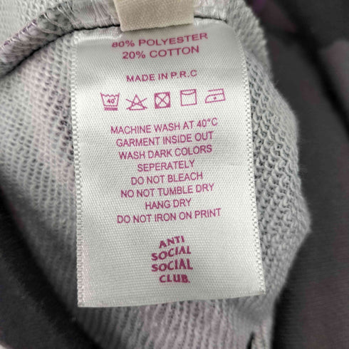 アンチソーシャルソーシャルクラブ ANTI SOCIAL SOCIAL CLUB フラックカモフーディーパーカー メンズ JPN:M
