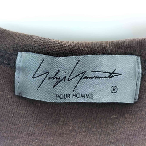 ヨウジヤマモトプールオム Yohji Yamamoto POUR HOMME アルティマ天竺丸首半袖 メンズ JPN:3