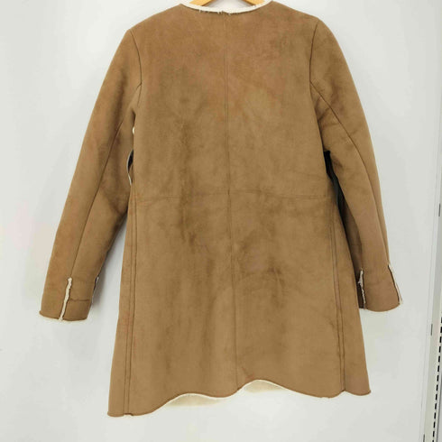レイビームス Ray BEAMS フェイクムートン ノーカラーコート レディース JPN:1