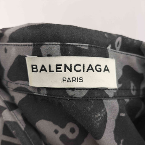 バレンシアガ BALENCIAGA メカニカル S/S シャツ メンズ 38