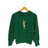 イヴサンローラン Yves Saint Laurent YSLロゴ ラインストーン 装飾 ウール モックネックニット レディース import:M