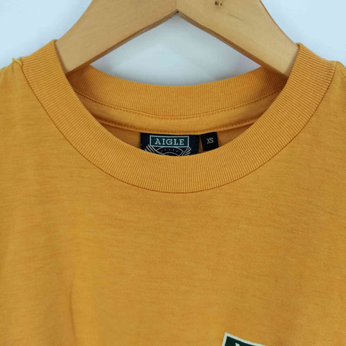 エーグル AIGLE ロゴプリント クルーネックTシャツ レディース import:XS