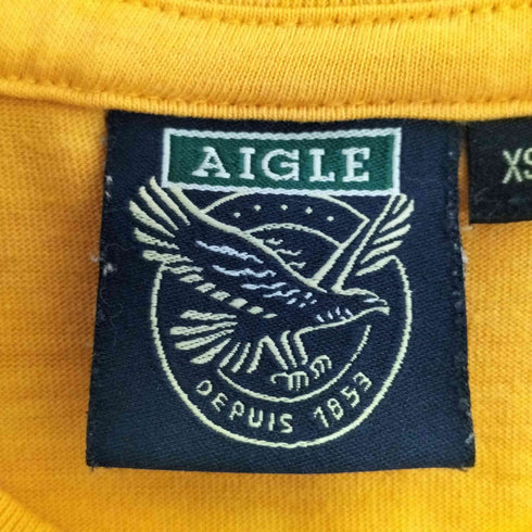 エーグル AIGLE ロゴプリント クルーネックTシャツ レディース import:XS