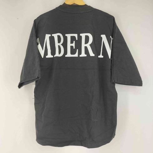 N NUMBER ビッグシルエットロゴバックプリントTシャツ メンズ JPN:2