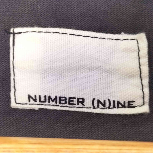 N NUMBER ビッグシルエットロゴバックプリントTシャツ メンズ JPN:2