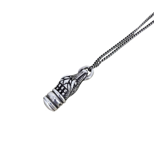 Kieselstein−Cord キーゼルシュタインコード sterling刻印 アリゲーターモチーフシルバーネックレス メンズ