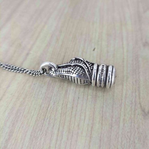 Kieselstein−Cord キーゼルシュタインコード sterling刻印 アリゲーターモチーフシルバーネックレス メンズ