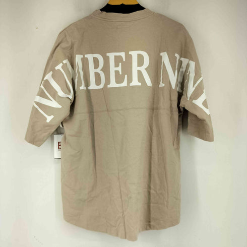 N NUMBER ビッグシルエットロゴバックプリントTシャツ メンズ 3