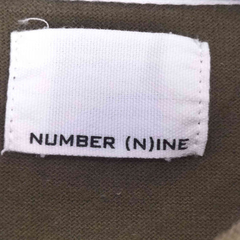 N NUMBER ヘビーウェイト コットン クルーネック Tシャツ メンズ JPN:2