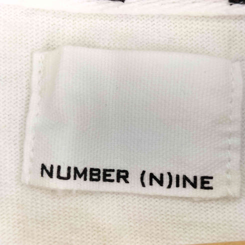 N NUMBER ヘビーウェイト コットン クルーネック Tシャツ メンズ JPN:3