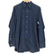 carson pirie scott 70s~ 製品染め プレーンシャツ マチ付き メンズ
