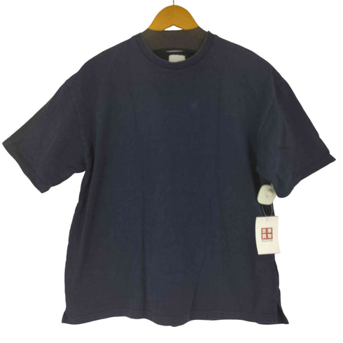 N NUMBER ヘビーウェイト コットン クルーネック Tシャツ メンズ JPN:2