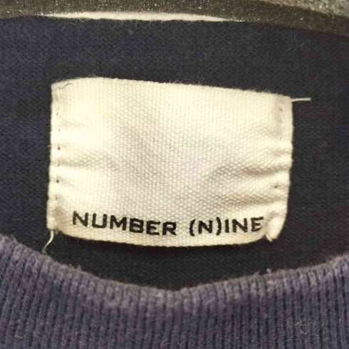 N NUMBER ヘビーウェイト コットン クルーネック Tシャツ メンズ JPN:2